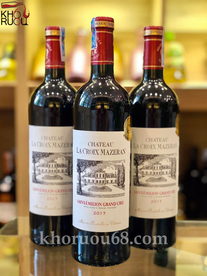 Rượu vang Pháp Chateau La Croix Mazeran Saint-Émilion Rượu vang Pháp Chateau La Croix Mazeran Saint-Émilion