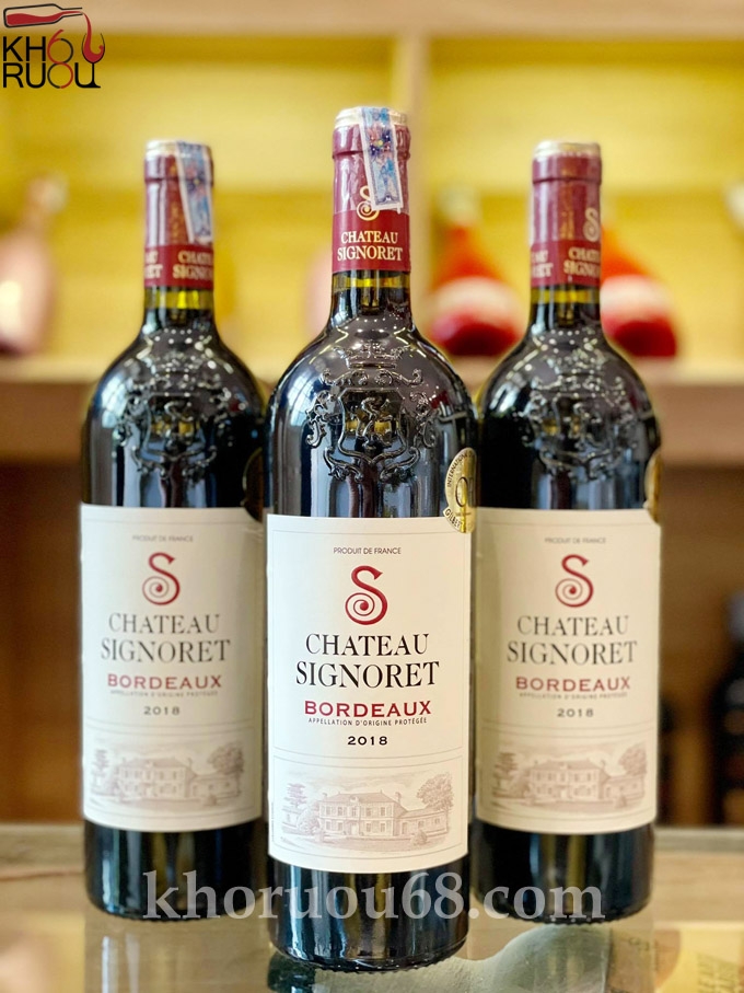 ruou-vang-phap-chateau-signoret Rượu Vang Pháp Chateau Signoret Bordeaux