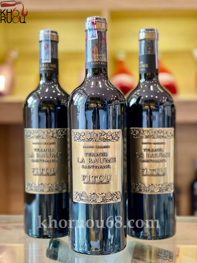 Rượu vang Pháp Terroir La Baume Saint Paul Fitou
