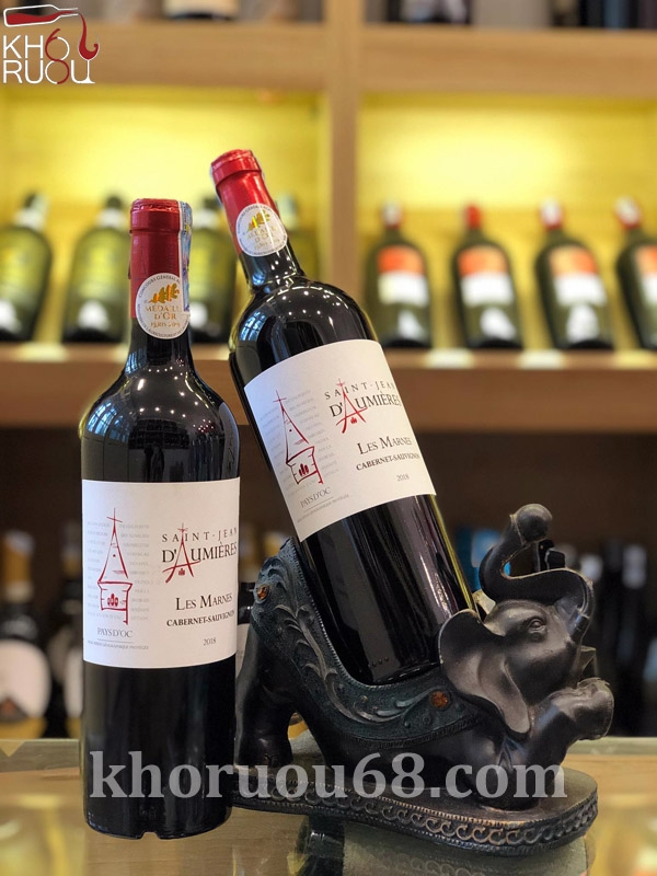 ruou-vang-phap-les-marnes-cabernet-sauvignon VANG PHÁP SAINT JEAN DAUMIERES LES MARNES
