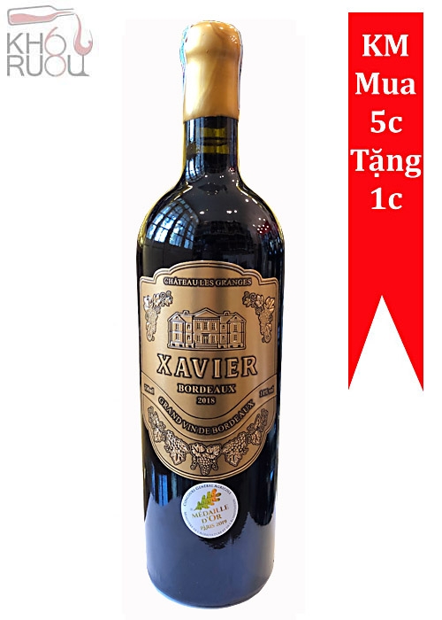 Rượu Vang Pháp Xavier Bordeaux