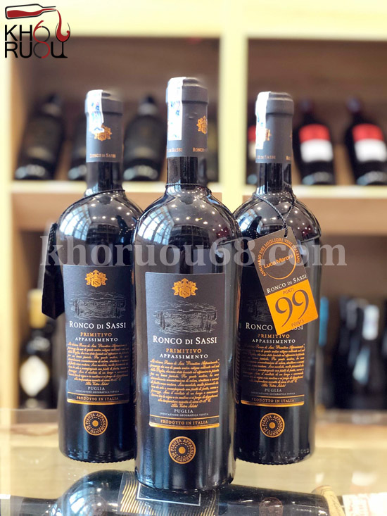 Rượu Vang Ý RONCO DI SASSI 99