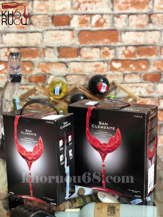 ruou-vang-san-clemente Rượu Vang Bịch San Clemente 3L