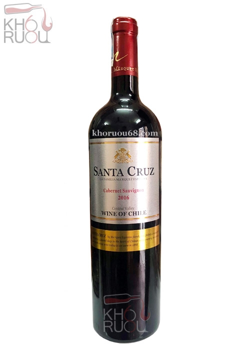 Rượu Vang ChiLe Santa Cruz chất lượng