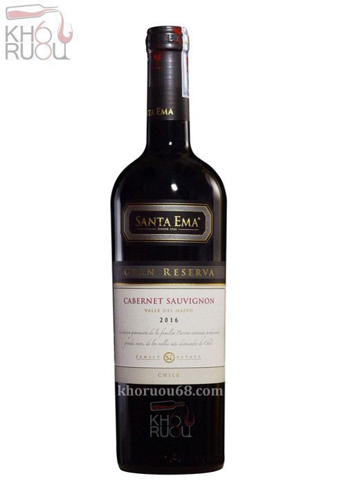 Rượu Vang ChiLe Santa Ema Gran Reserva chất lượng cao