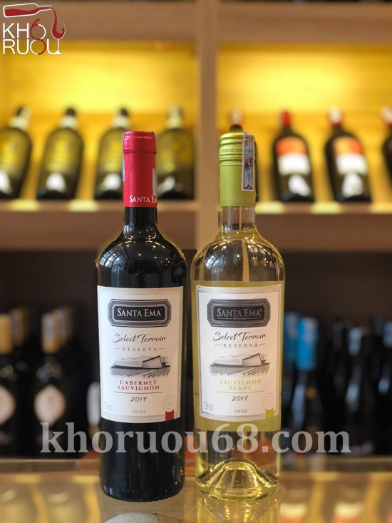 Rượu Vang ChiLe  Santa Ema