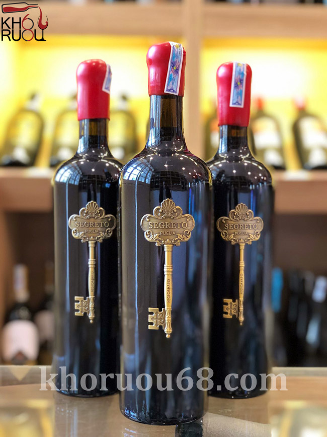 Rượu Vang Ý Chìa Khóa Segreto Negroamaro Rượu Vang Ý Chìa Khóa Segreto Negroamaro