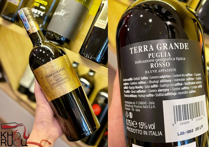 Rượu Vang Ý TERRA GRANDE
