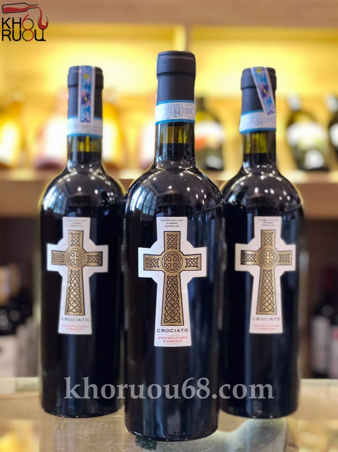 Rượu Vang Thánh Giá Crociato Montepulciano D'abruzzo