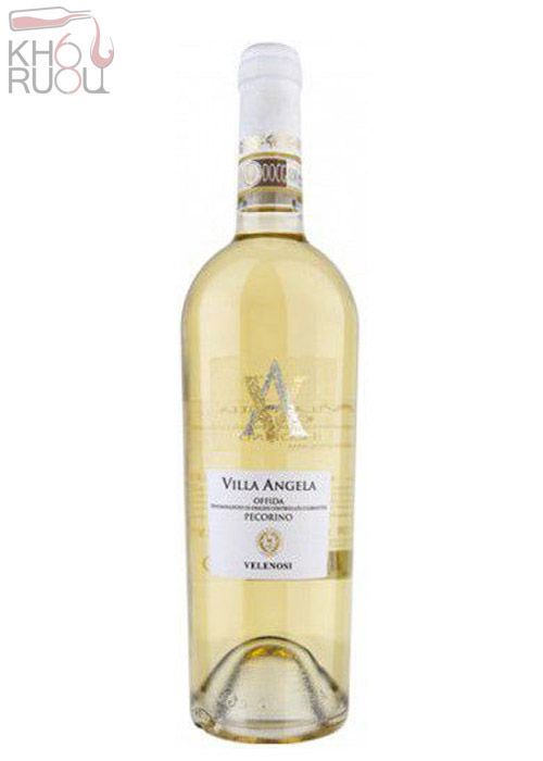 Rượu Vang Trắng Ý Villa angela DOCG Pecorino nhập khẩu