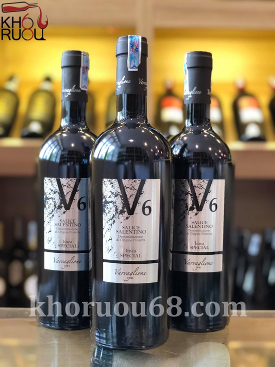 rượu vang ý v6