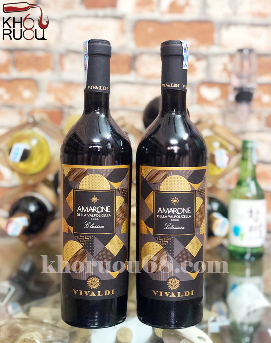 Rượu Vang Ý đỏ AMARONE DELLA VALPOLICELLA nhập khẩu