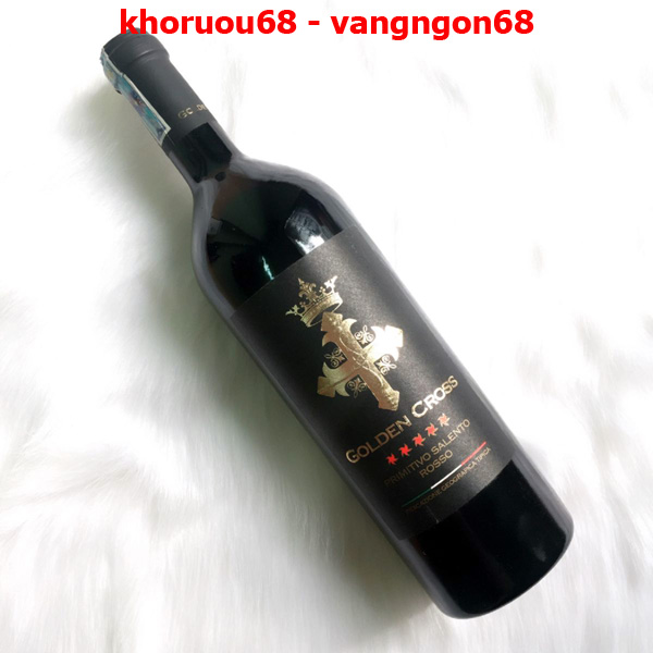Rượu Vang Ý đỏ - GOLDEN CROSS 17,5% ( Giá tốt nhất )