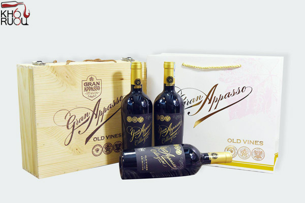 Rượu Vang Ý Gran Appasso Rosso 14,5 Độ Rượu Vang Ý Gran Appasso Rosso 14,5 Độ
