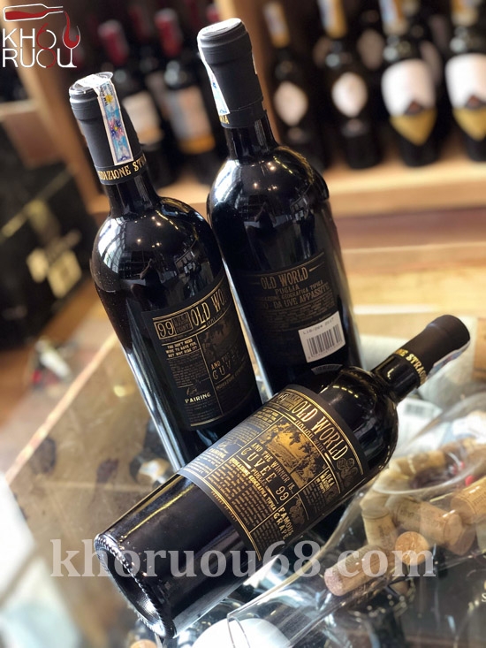 rượu vang old world italian wine cuvee 99