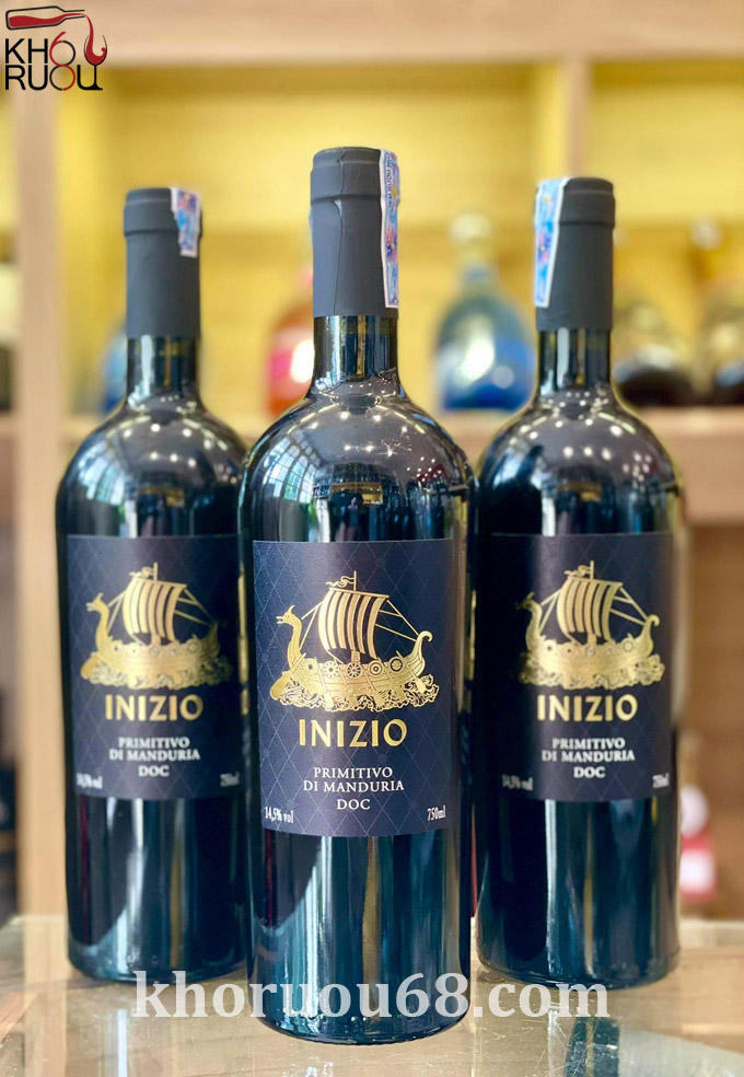 Rượu Vang Inizio Primitivo di Manduria Rượu Vang Inizio Primitivo di Manduria