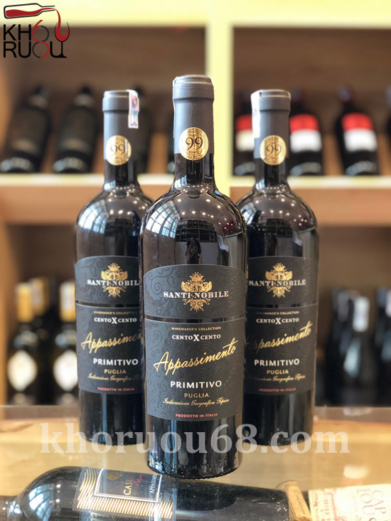 Rượu Vang Santi Nobile Cento X Appassimento