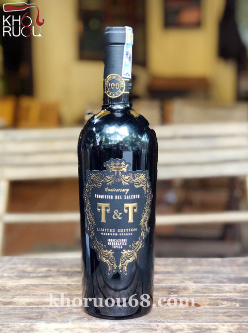 Rượu Vang Ý đỏ T&T Limited Edition chính hãng