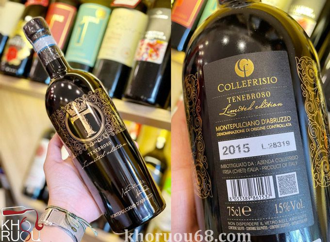 Rượu vang Tenebroso Limited Edition