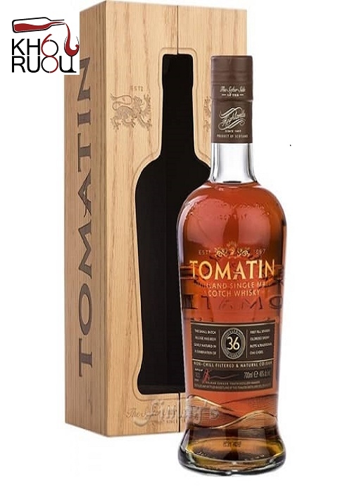 Rượu Whisky Tomatin 36 YO ruou whisky tomatin 36 yo