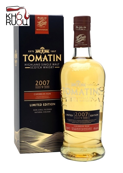 Rượu Whisky Tomatin Caribbean Rum