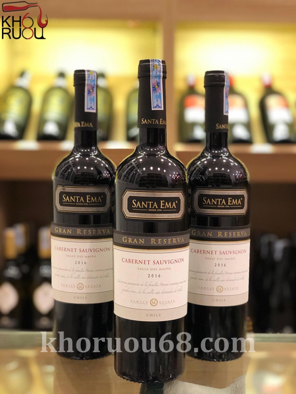 rượu vang santa ema gran reserva