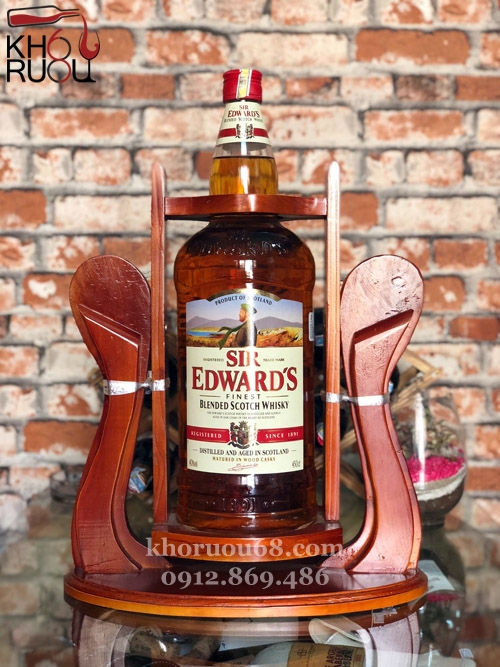 Rượu Whisky Sir Edward's 4,5L sir edwards 4 5l 1