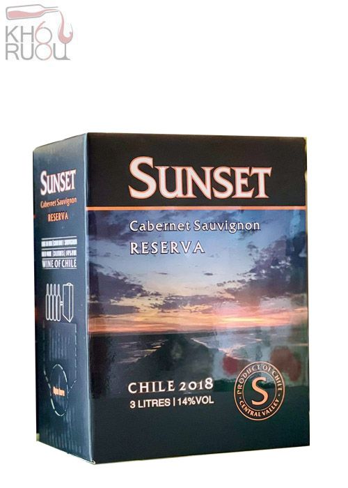 ABV là gì? Hiểu đúng nồng độ cồn trong đồ uống có cồn Rượu Vang Bịch 3 lít Sun Set Reserva 14% vol cao cấp nhất