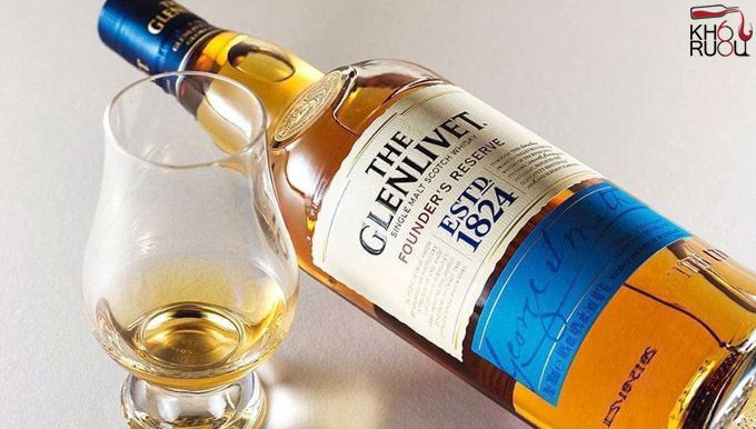 Rượu Glenlivet 1824 xanh