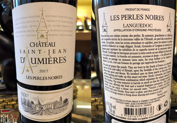 Rượu Vang Pháp Chateau Saint Jean Daumieres Les Perles Noires