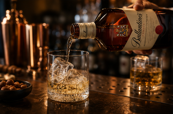 Thưởng Thức Rượu Ballantine's Finest