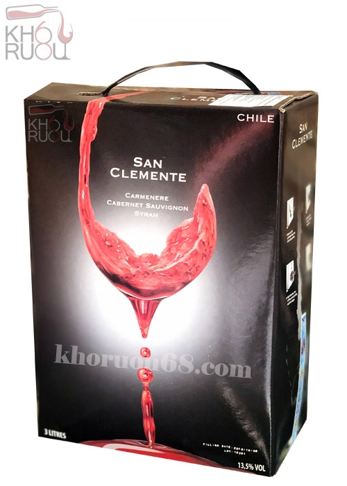 vang-bich-san-clemente Rượu Vang Bịch San Clemente 3L