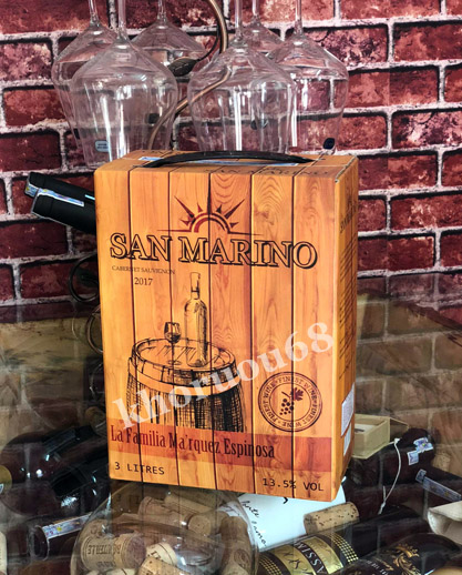 Rượu Vang Bịch SAN MARINO - CHILE 3L