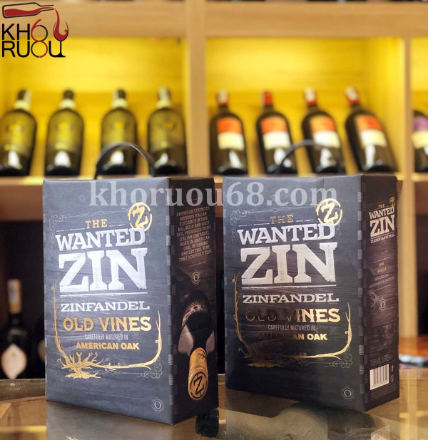 Rượu Vang Bịch The Wanted Zin ( 14,5% vol )