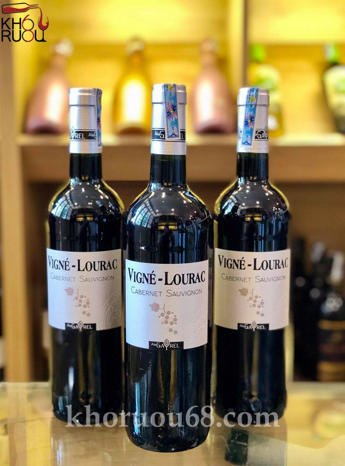 Rượu Vang Đỏ Pháp Vigne Lourac