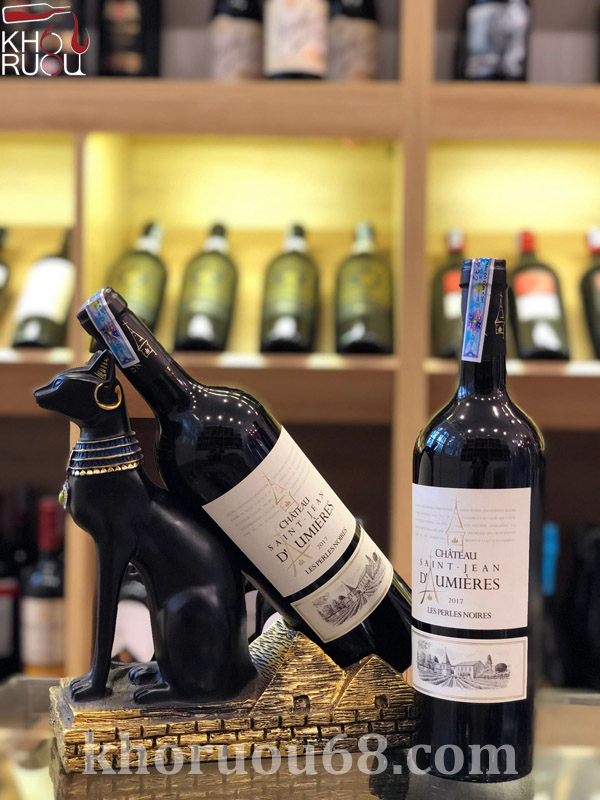 Rượu Vang Pháp Chateau Saint Jean Daumieres Les Perles Noires