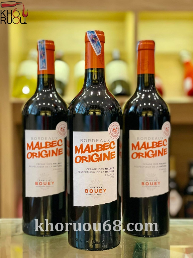 Rượu Vang Đỏ Pháp Malbec Origine