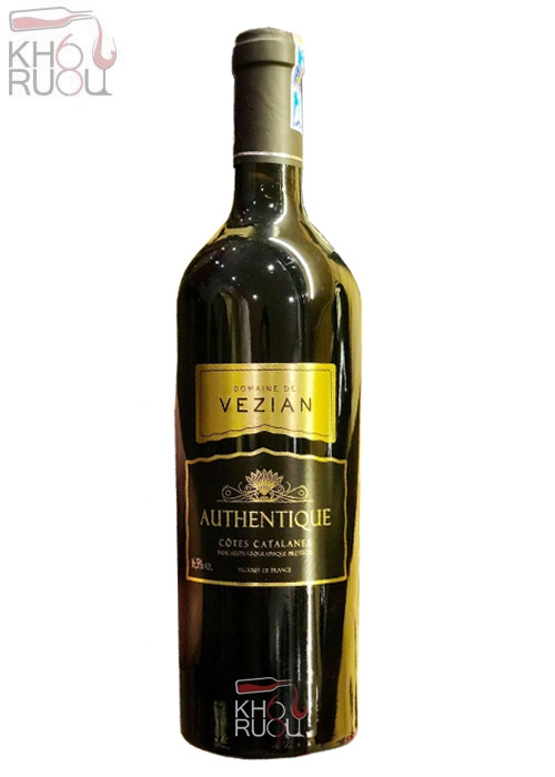 vezian-authentique Vang Pháp Vezian Authentique 16,5% vol