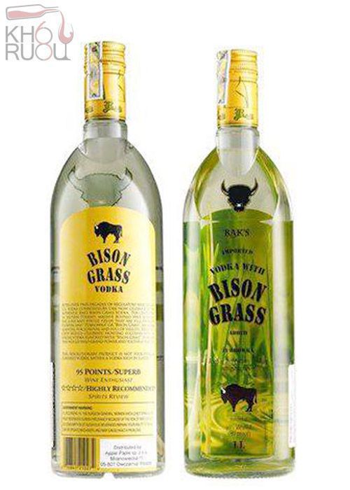 Vodka Cỏ Ba Lan ZUBROWKA BISON GRASS ( 1L )