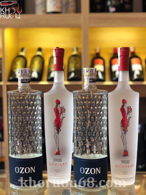 vodka-ozon-shpilka Rượu Vodka Shpilka - Vodka Ozon