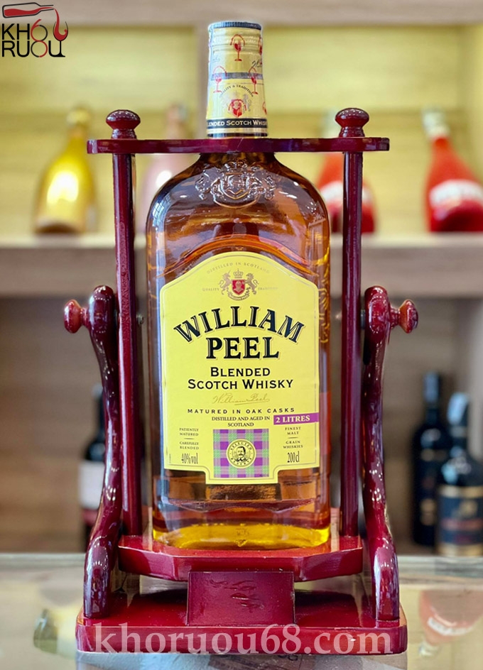 Rượu Whisky William Peel 2L
