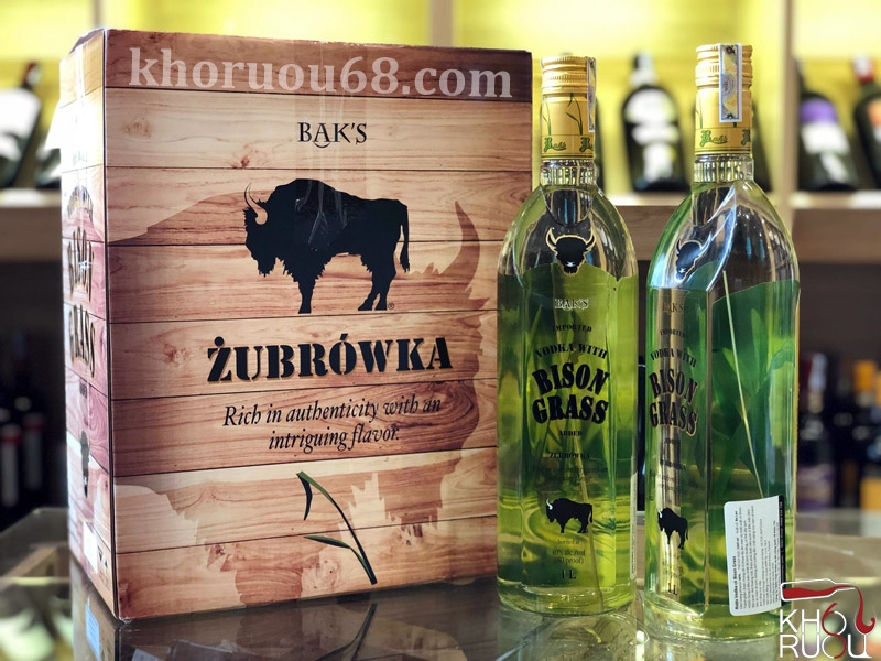 zubrowka-vodka-balan Vodka ZUBROWKA BISON GRASS ( 1L )