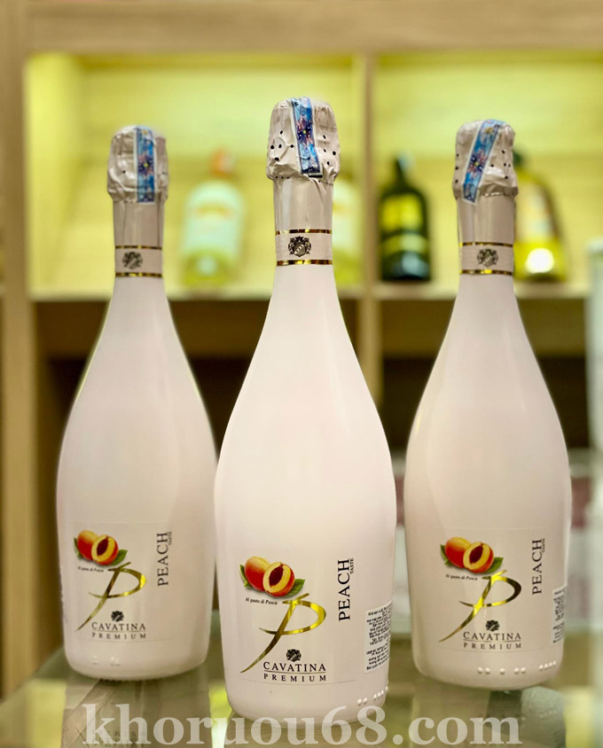 Rượu Vang P Peach Cavatina Premium ruou vang no p peach cavatina premium
