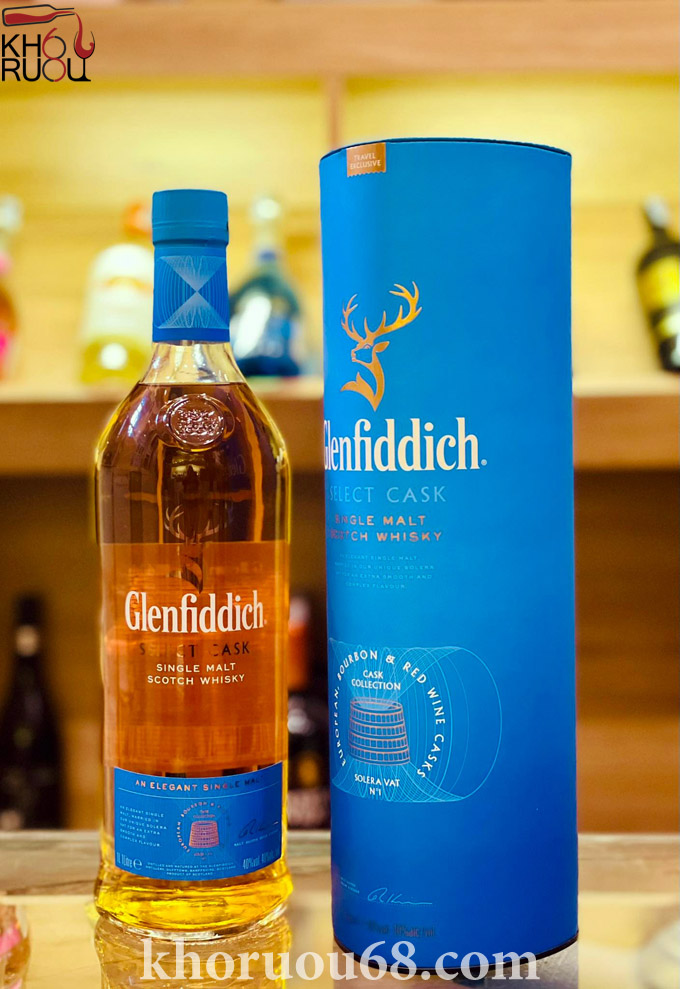 ruou whisky glenfiddich select cask