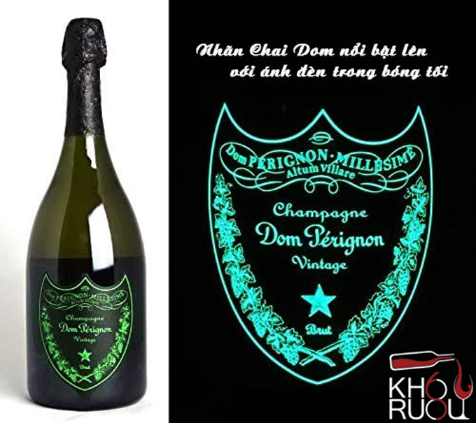 ruou dom perignon luminous dom den phat sang