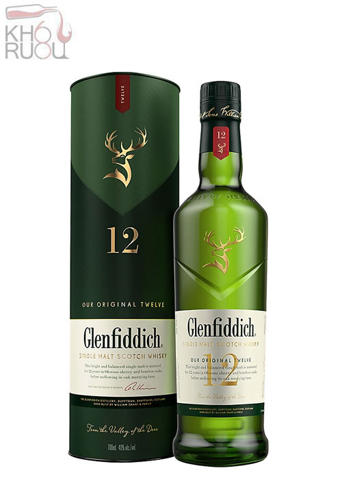 ruou glenfiddich 12 nam