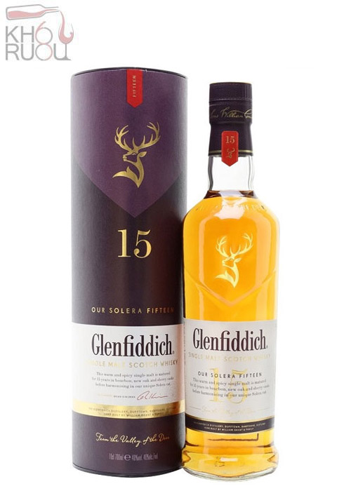 ruou glenfiddich 15