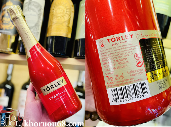 ruou-vang-no-torley Rượu vang nổ Torley Sweet Red Sparkling Wine