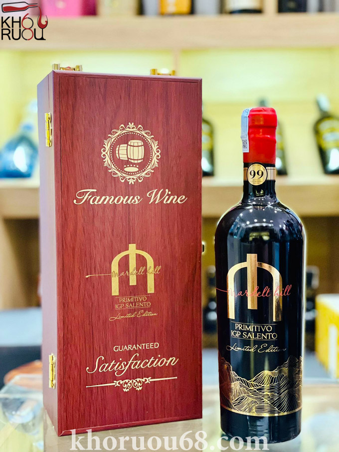 Rượu Vang Mardell Hill Primitivo IGT Salento Rượu Vang Ý Mardell Hill Primitivo 19.5 độ