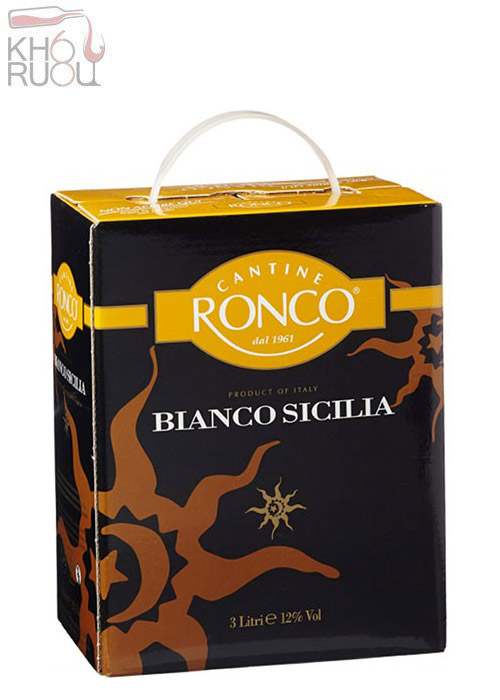 Ruou Vang Bich Ronco Sicilia Bianco